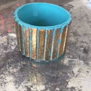 Stray Dog Papier Mache Bracelet